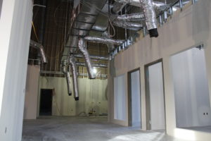 interior room of construction site